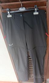 pantaloni trekking salewa donna taglia 42 nuovi