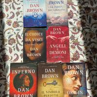 Collezione Dan Brown da Codice da vinci a Origin