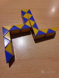 Gioco mini serpentone game didattico giallo blue