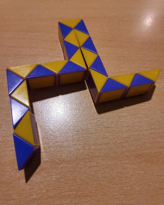 Gioco mini serpentone game didattico giallo blue
