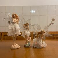 3 fatine da decorazioni di resina