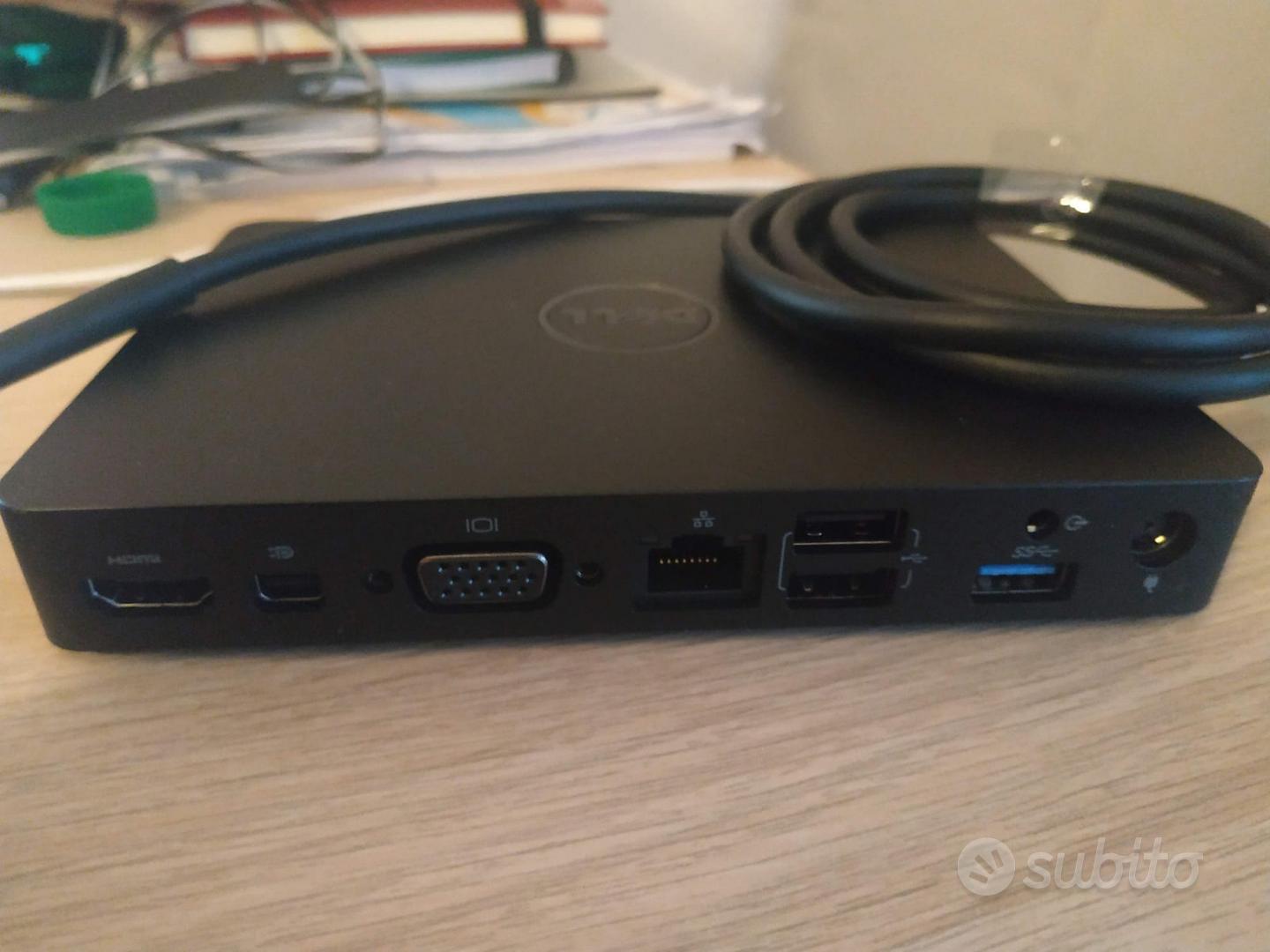 DOCKING STATION USB-C originale Dell WD15/K17A con alimentatore 130 W