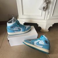 Jordan 1 Mid SE blu ghiaccio donna n.39