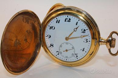 Stupendo orologio Savonette Gold filled 1902