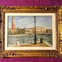 dipinto ad olio 55x40 con cornice