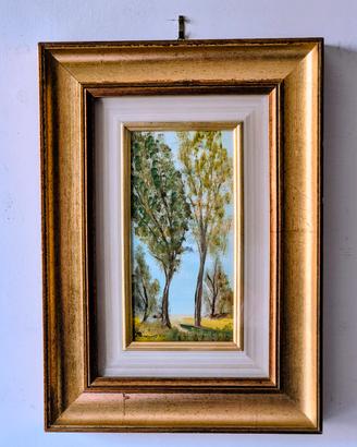 Quadro olio 1948 Bruno Bertazzi Certificato 