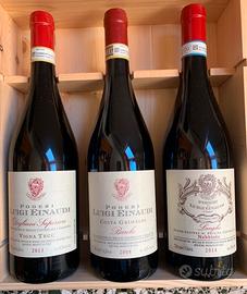 Vino Bottiglie Barolo Vigna Tecc Nebbiolo Einaudi