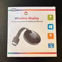 Wireless Display HDMI  Mirroring Airplay/Miracast