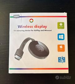 Wireless Display HDMI  Mirroring Airplay/Miracast