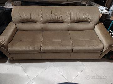 divano letto matrimoniale con 2 poltrone