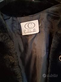 pelliccia  ecologica nera 