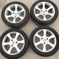 04 Cerchi e gomme SMART FORTWO 450 15P ORIGINALI