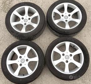 04 Cerchi e gomme SMART FORTWO 450 15P ORIGINALI