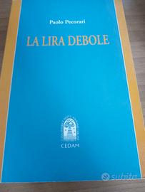 Libro universitario di economia la lira debole