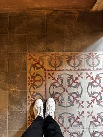 Piastrelle/Cementine siciliane d’epoca di fine 800