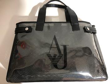 Borsa trasparete originale ( Armani Jeans )