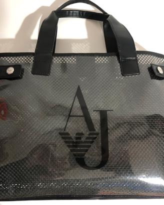 Borsa trasparete originale ( Armani Jeans )
