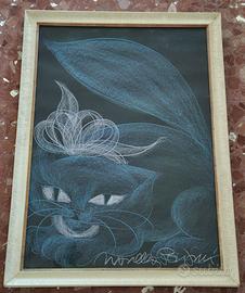 Quadro di Novella Parigini 'Gatto'