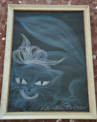 Quadro di Novella Parigini 'Gatto'