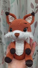 Volpe amigurumi 
