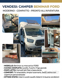 CAMPER BENIMAR TESSORO 440 UP