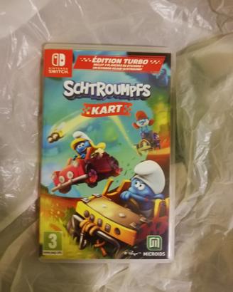 Gioco Switch Puffi kart Turbo Edition 