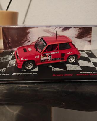 Renault 5 Turbo Lyon Charbonnieres 1981 Saby 1:43