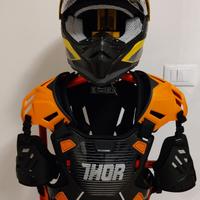 Casco enduro CGM-pettorina Thor