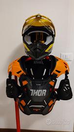 Casco enduro CGM-pettorina Thor