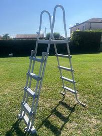 Scaletta piscina + ricambi per struttura piscina