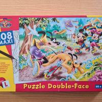 Puzzle Topolino, Minnie, Pluto e Pippo, 108 pezzi,