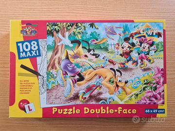 Puzzle Topolino, Minnie, Pluto e Pippo, 108 pezzi,