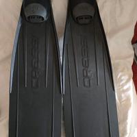 Pinne Cressi Rondine Gara 3000 nere Taglia 44-45