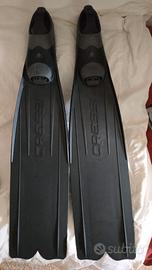Pinne Cressi Rondine Gara 3000 nere Taglia 44-45