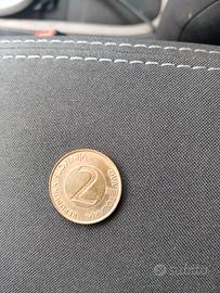 moneta Repubblica Slovenia 2001