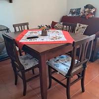 tavolo in legno 120 cm rettangolare allungabile