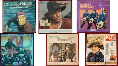 6 Dischi vinile 33 giri Adriano Celentano