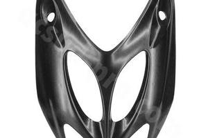 Carena scudo anteriore nero grezzo aerox 50