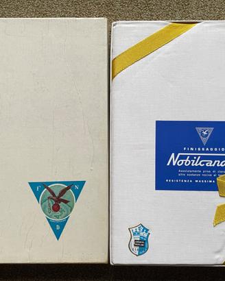 Lenzuolo vintage nuovo 240x420 misto lino