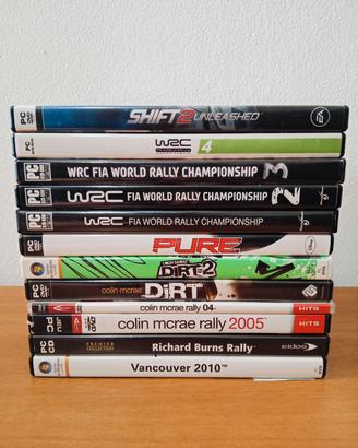 Lotto Giochi PC Retrò Vintage|Rally,Racing