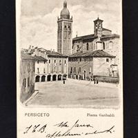 Cartolina Viaggiata  1901 Persiceto (Bologna)