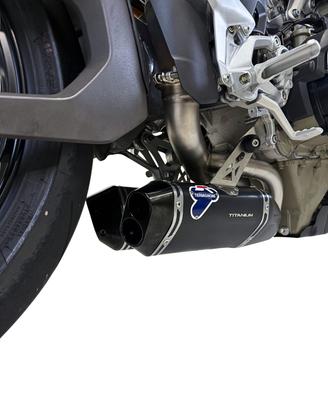 TERMINALI TERMIGNONI TITANIO BLACK + UPMAP DUCATI 