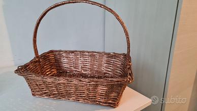 Cestino in vimini