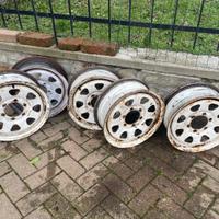 5 cerchi  da 16 Nissan Mitsubish