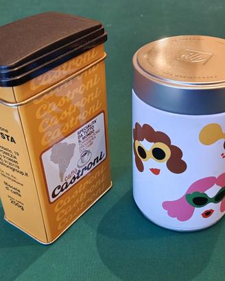 Contenitori vintage per caffè CASTRONI - ILLY