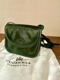 Tracolla in vera pelle con certificato