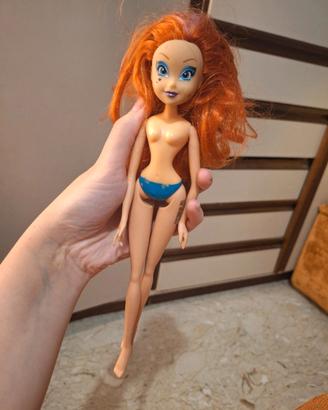 Bambola Bloom Winx Club Witty Toys Vintage 2005