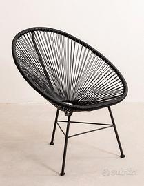 Sedia design BOHO comoda ed elegante COME NUOVA