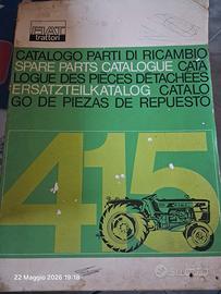 Catalogo completo parti di ricambio FIAT 415