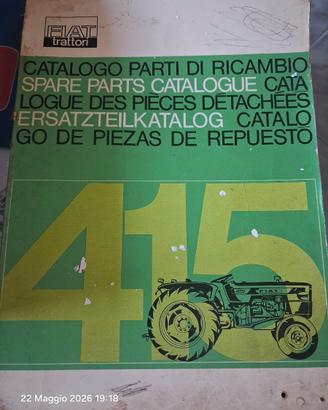 Catalogo completo parti di ricambio FIAT 415